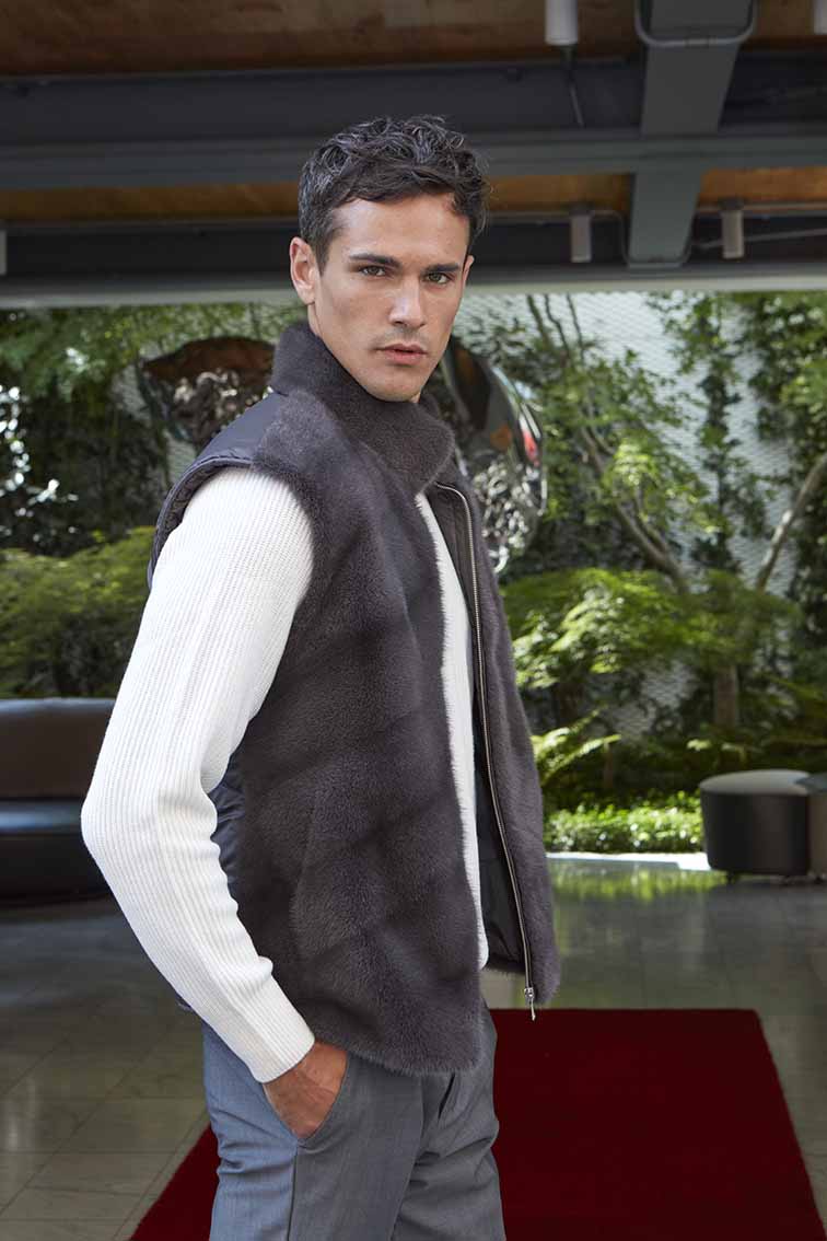 Men's fur vest | Paolo furs 1949 – paolomoretti