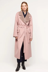 Cashmere coat double faced paolomoretti