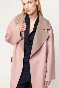 Cashmere coat double faced paolomoretti