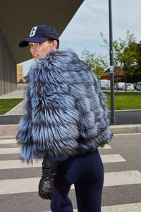 Fox fur jacket paolomoretti