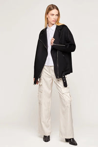 Black cashmere jacket paolomoretti