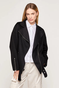 Black cashmere jacket paolomoretti