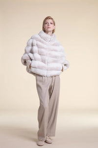 Chincilla fur jacket coat Paolo Moretti