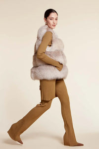 Fox fur vest paolomoretti