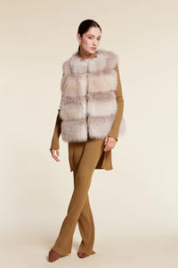 Fox fur vest paolomoretti