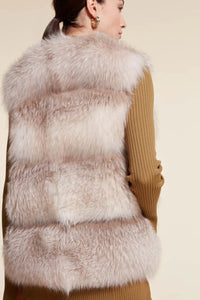 Fox fur vest paolomoretti