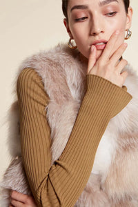 Fox fur vest paolomoretti