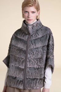 Karakul lamb fur coat Paolo Moretti