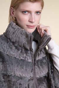 Karakul lamb fur coat Paolo Moretti