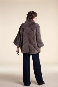 Long mink jacket Paolo Moretti