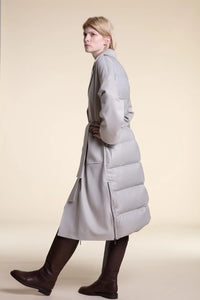 Maxi down coats ladies paolomoretti