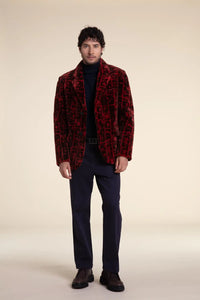 Mens sheared mink coat paolomoretti