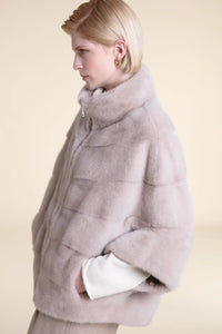 Mink fur cape Paolo Moretti