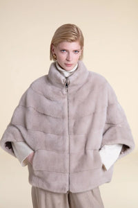 Mink fur cape Paolo Moretti