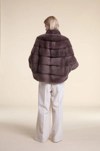 Mink jacket brown Paolo Moretti