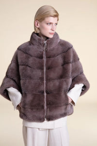 Mink jacket brown Paolo Moretti