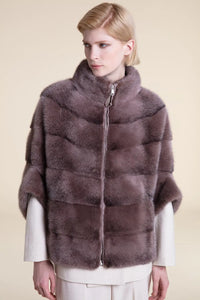 Mink jacket brown Paolo Moretti