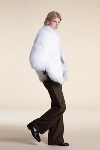 Mongolian lamb coat Paolo Moretti