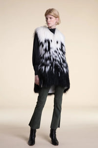 Real fox fur gilet Paolo Moretti