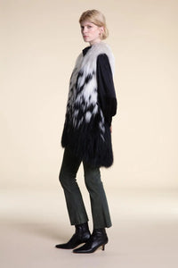 Real fox fur gilet Paolo Moretti