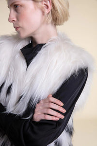 Real fox fur gilet Paolo Moretti