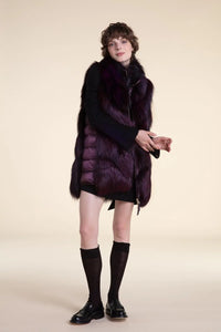 Saga fox fur vest Paolo Moretti