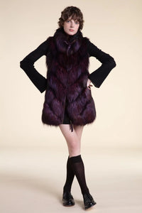 Saga fox fur vest Paolo Moretti