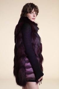 Saga fox fur vest Paolo Moretti