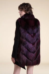 Saga fox fur vest Paolo Moretti