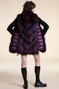 Saga fox fur vest Paolo Moretti