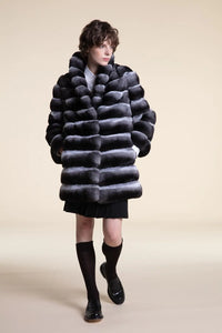 Chinchilla fur coats best sale