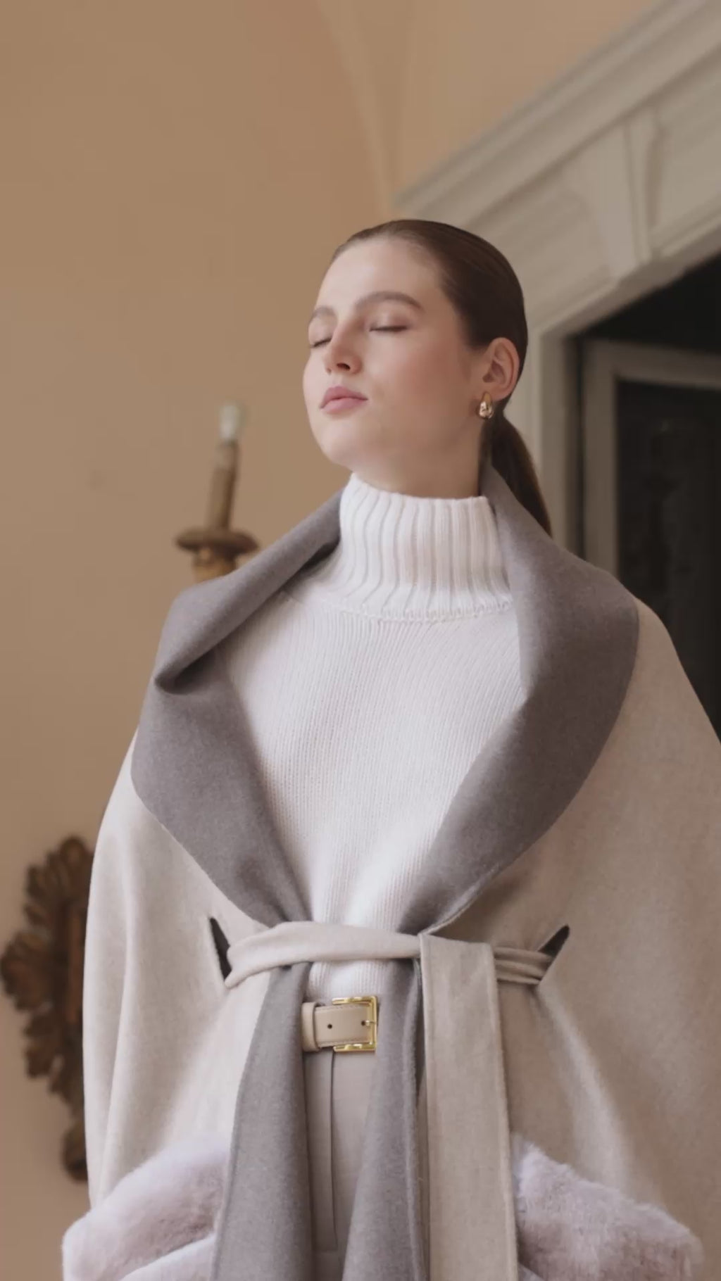 Chinchilla cashmere Paolo Moretti