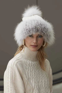 Fox and wool hat paolomoretti
