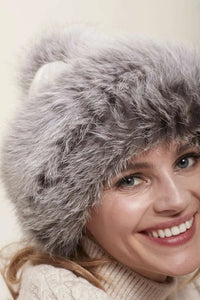 Fox and wool hat paolomoretti