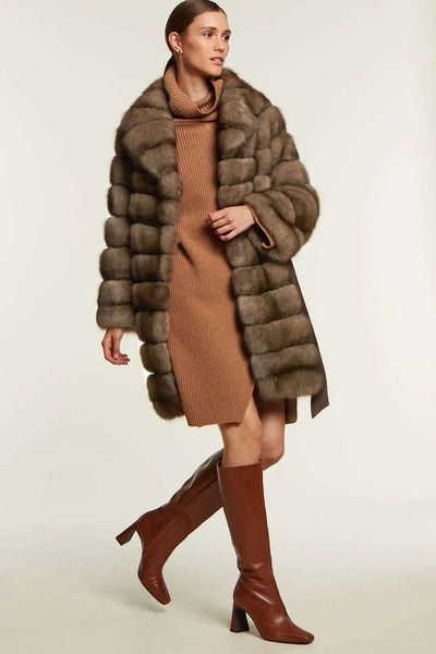 Russian sable coat Paolo Moretti exclusive fur coats since 1949