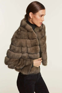Sable fur jacket paolomoretti